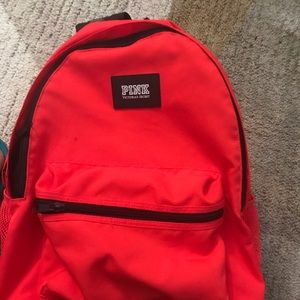 Red/pink Victoria Secret Pink backpack!